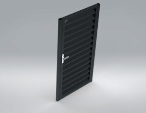 Demir Panel Tipi Bahçe Kapısı Modeli - Görsel 2