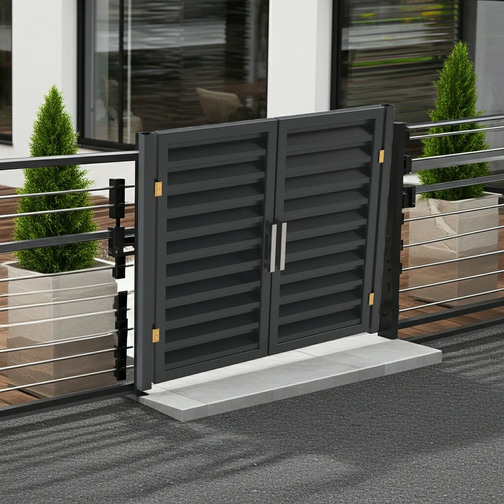 Teksas Kapı Modeli – Çift Yöne Açılan Kendiliğinden Kapanan Kapı - Görsel 3