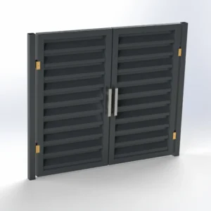 Teksas Kapı Modeli – Çift Yöne Açılan Kendiliğinden Kapanan Kapı