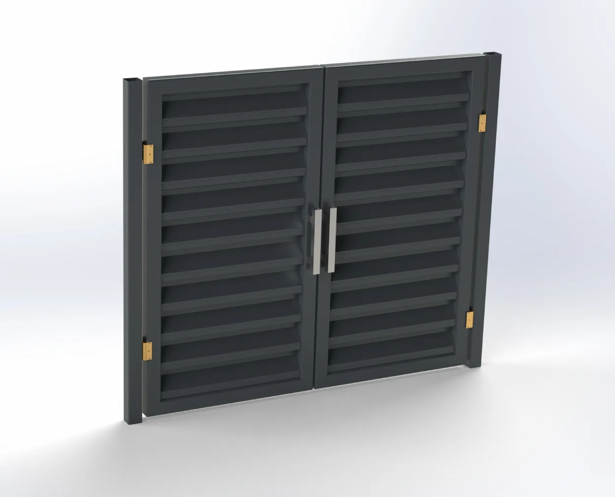 Teksas Kapı Modeli – Çift Yöne Açılan Kendiliğinden Kapanan Kapı